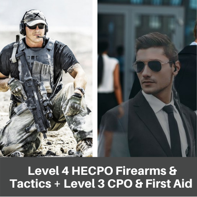 Level 4 HECPO Firearms & Tactics + Level 3 CPO & First Aid